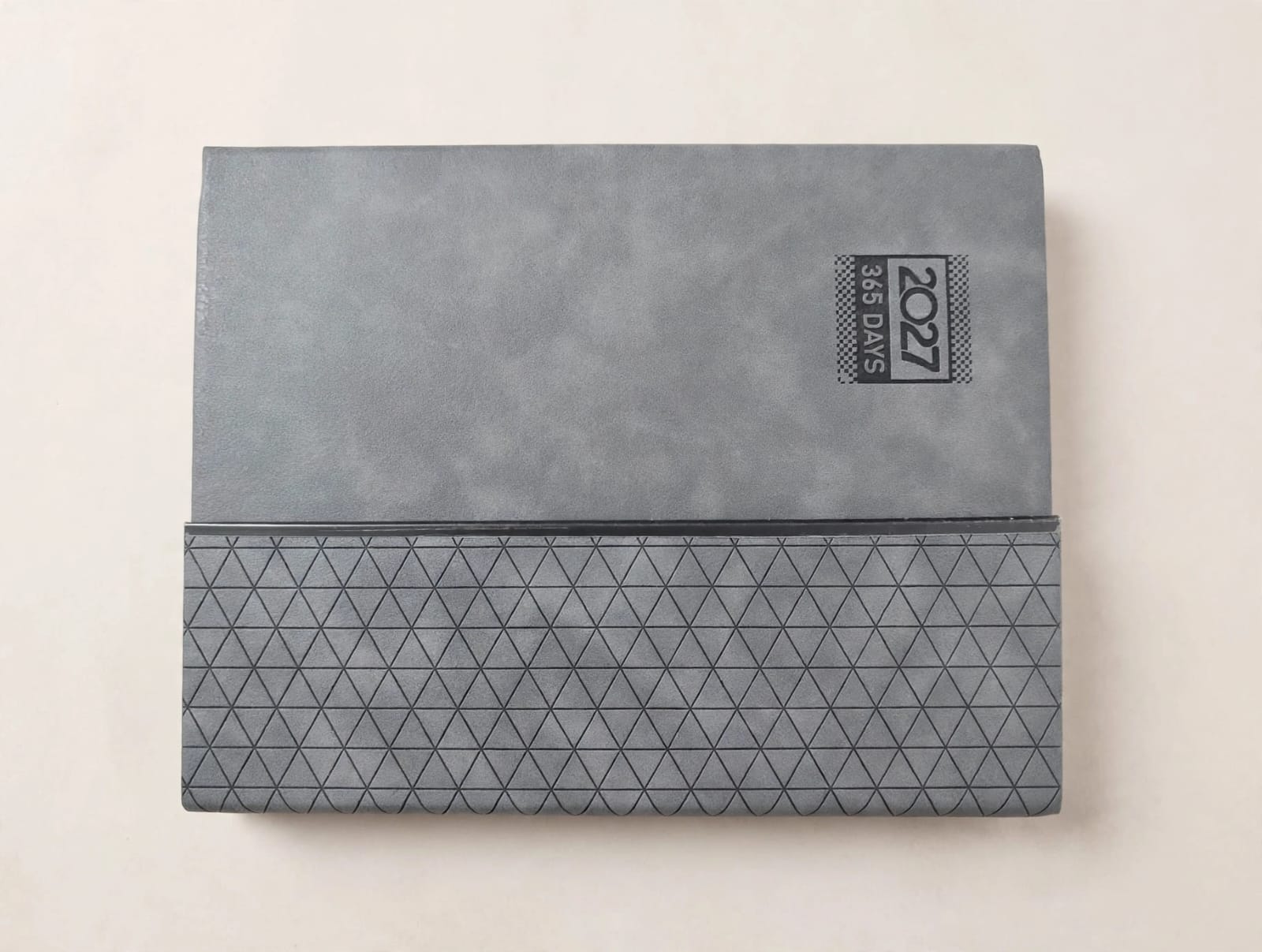Diary CL-151 - PU 3-Fold Grey Diary