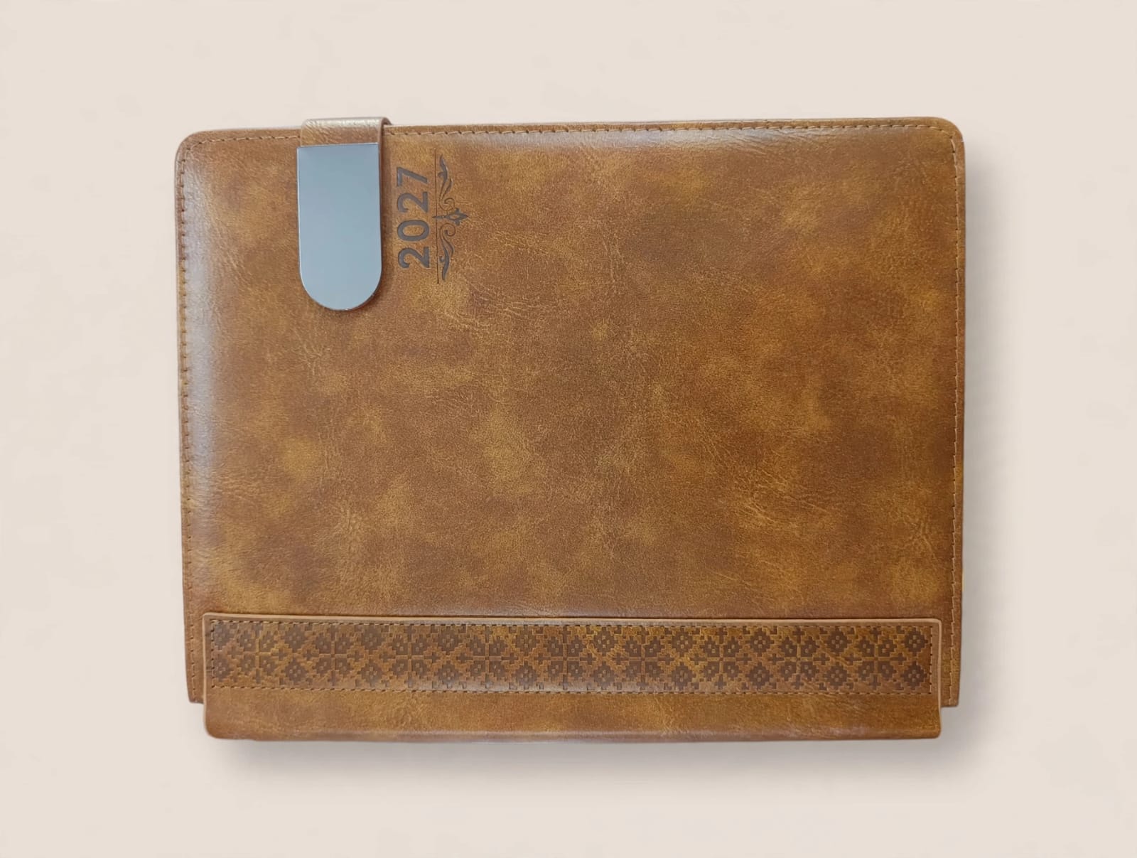 Diary cl-105 - PU Side Pen Holder Diary