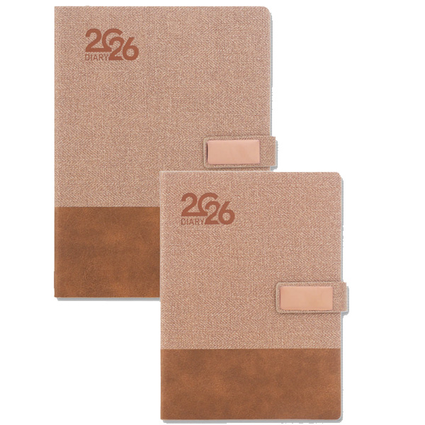Diary cl-111 - Jute PU Diary